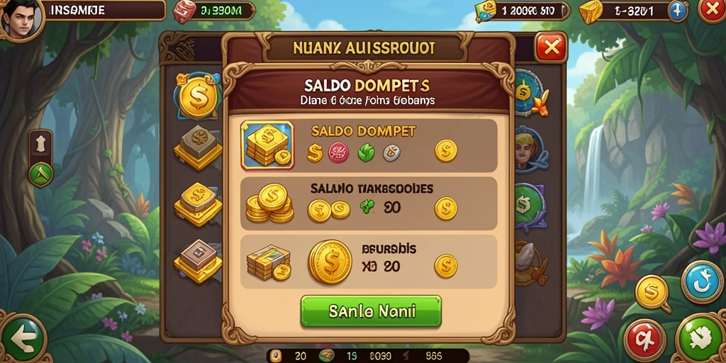 megawin777 - Screenshot dari salah satu tema slot yang unik dan penuh warna.